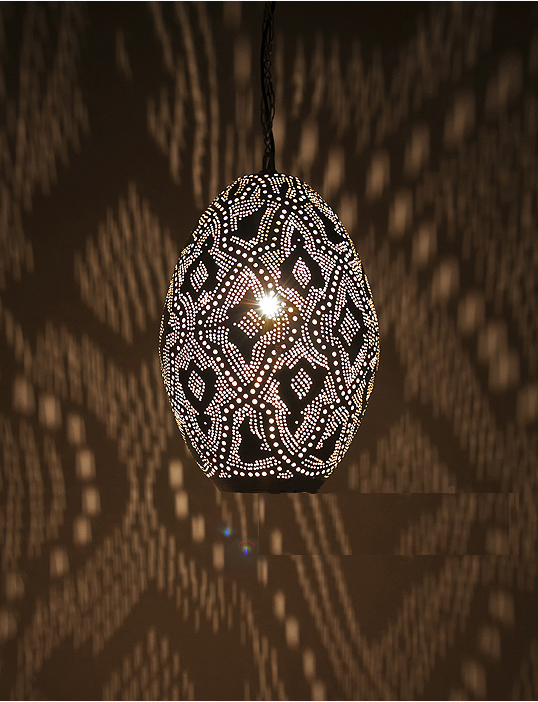 Morrocan Alsahara Handmade Pendant Lamp 10 INCH