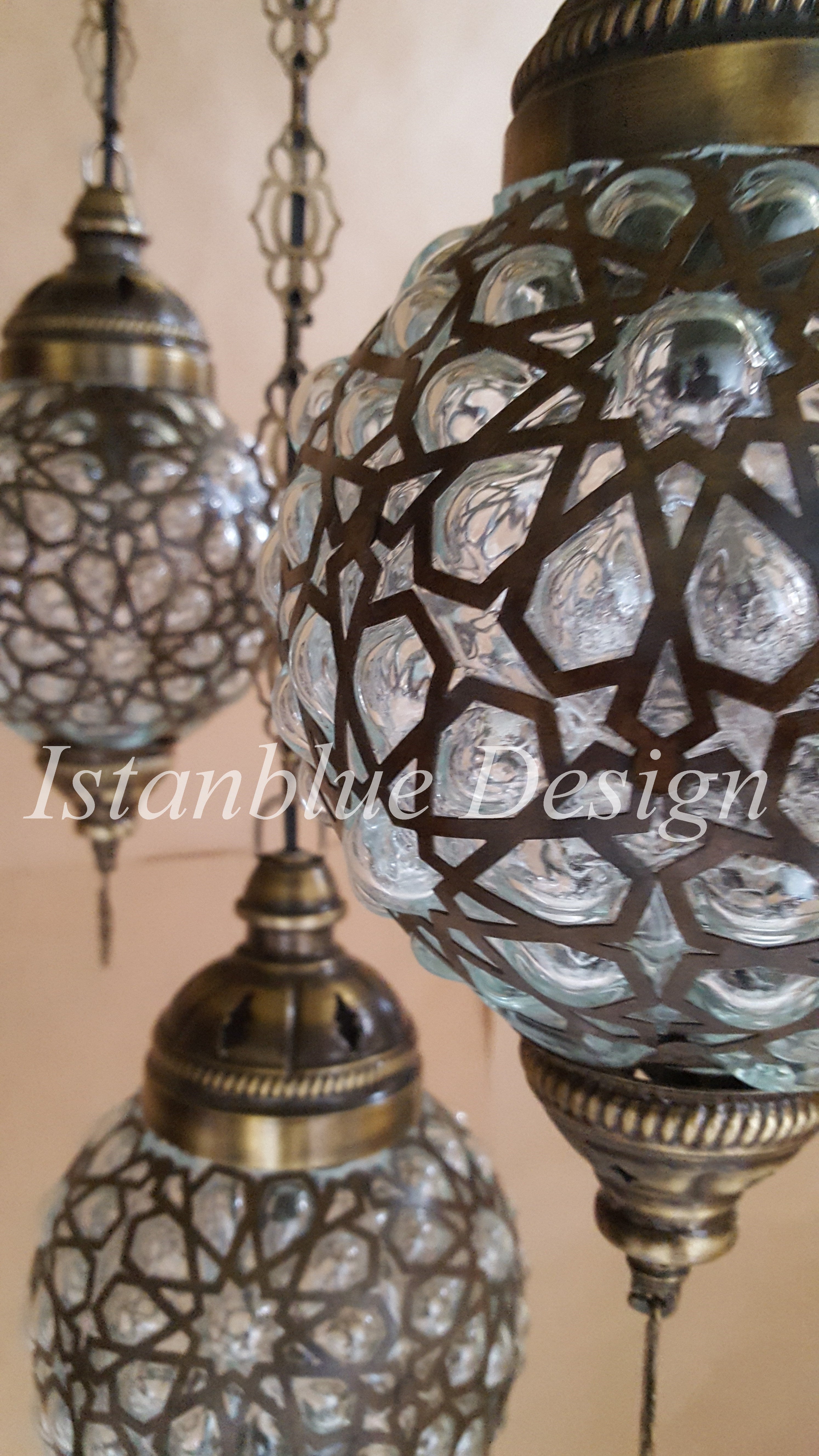 Ottoman Dervish Chandelier 7 Globe
