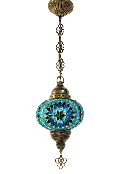 Lale single hanging pendants - Turquoise